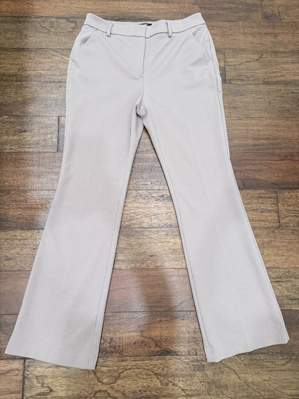 Simply Vera Vera Wang 14L Taupe Mocha Bootcut Career Pants Stretch Office